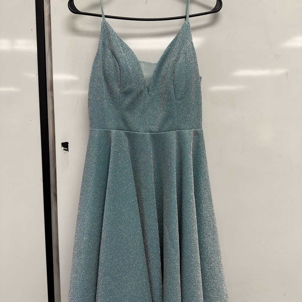 Ever Pretty Green Sleeveless A-Line Dress for Prom